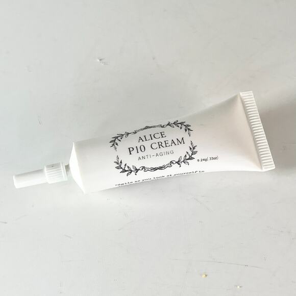 Alice Organic P10 Cream Anti-aging Elasticity Firmness Travel .33 oz 9.24g New - Picture 1 of 7